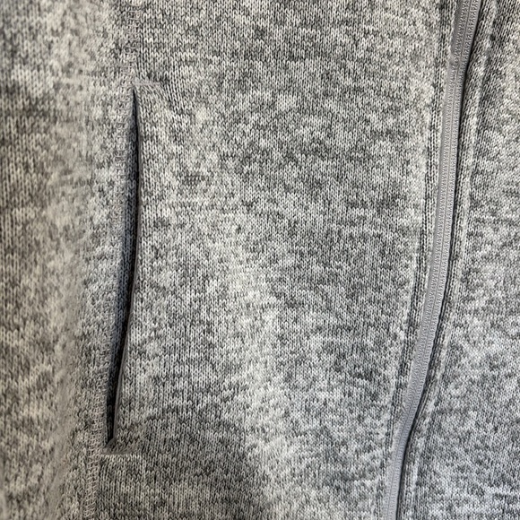 Swiss+Tech Women's Ivory Fleece Lined Zippered Gray Jacket XL - Picture 8 of 11